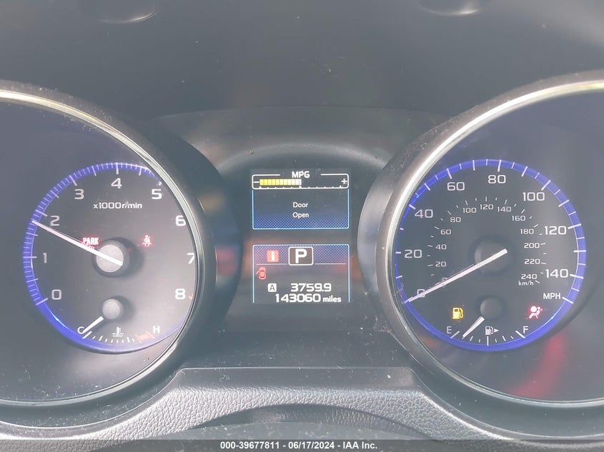 2017 Subaru Legacy 2.5I Premium VIN: 4S3BNAC6XH3047918 Lot: 39677811