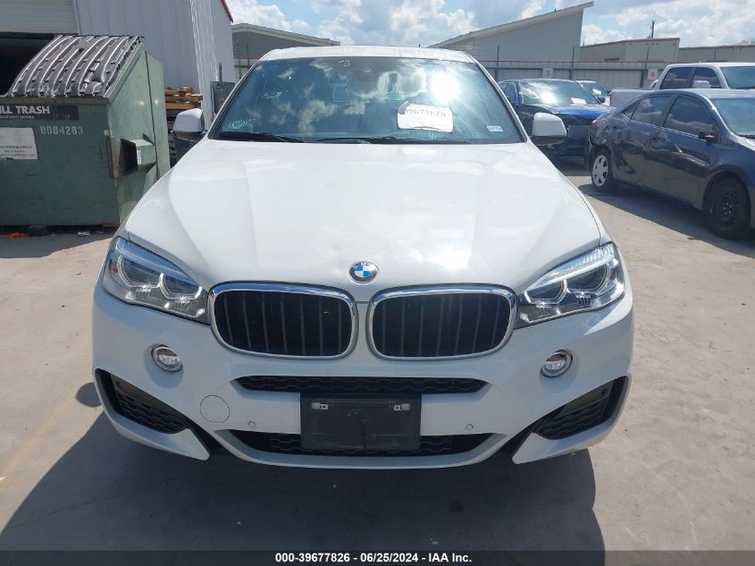 2018 BMW X6 Sdrive35I VIN: 5UXKU0C52J0G81351 Lot: 39677826