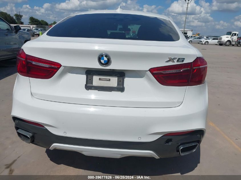 2018 BMW X6 Sdrive35I VIN: 5UXKU0C52J0G81351 Lot: 39677826