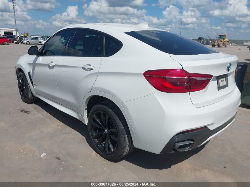 VIN 5UXKU0C52J0G81351 2018 BMW X6, Sdrive35I no.3