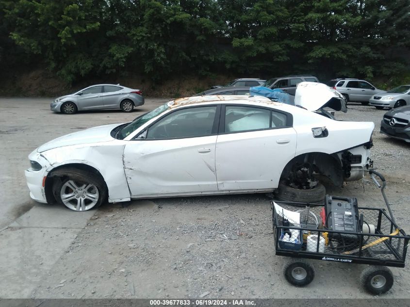 2022 Dodge Charger Sxt Rwd VIN: 2C3CDXBG3NH207719 Lot: 39677833