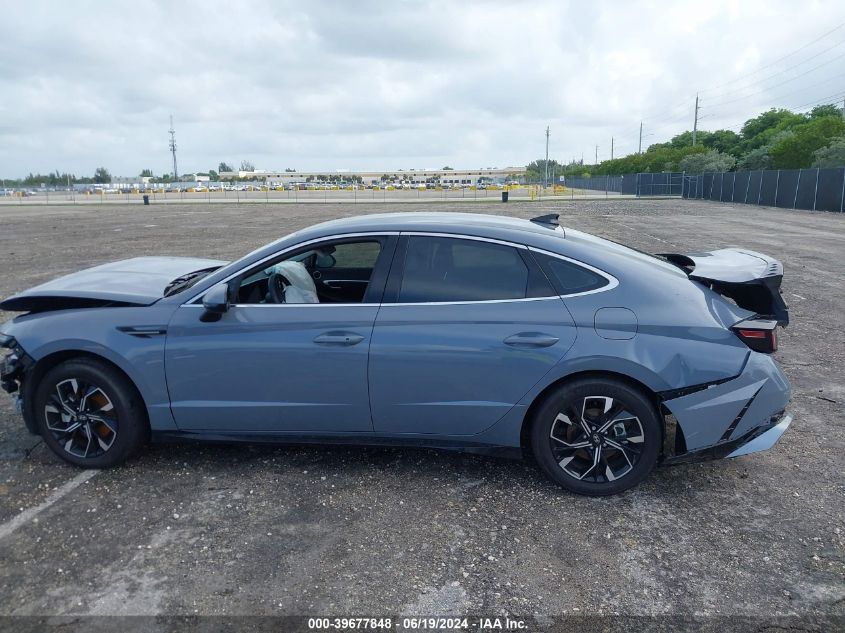 2024 Hyundai Sonata Sel VIN: KMHL64JA7RA354112 Lot: 39677848