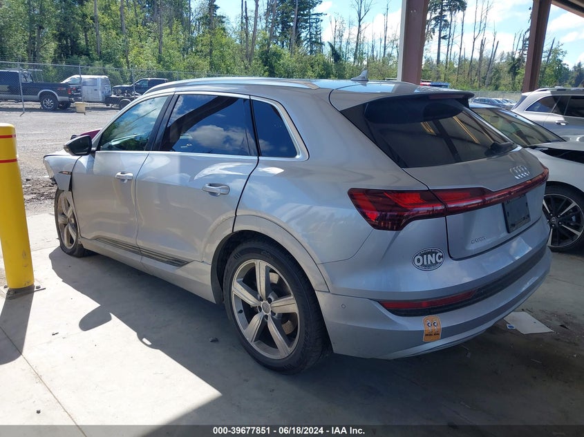 2019 Audi E-Tron Premium Plus VIN: WA1LAAGE9KB017236 Lot: 39677851