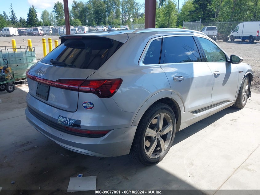 2019 Audi E-Tron Premium Plus VIN: WA1LAAGE9KB017236 Lot: 39677851