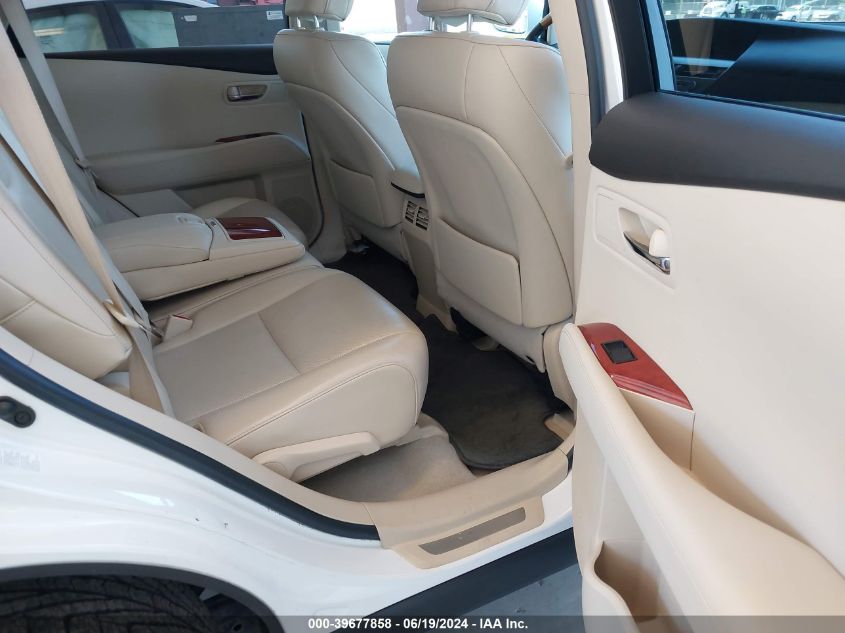 2012 Lexus Rx 350 VIN: 2T2BK1BA1CC136058 Lot: 39677858