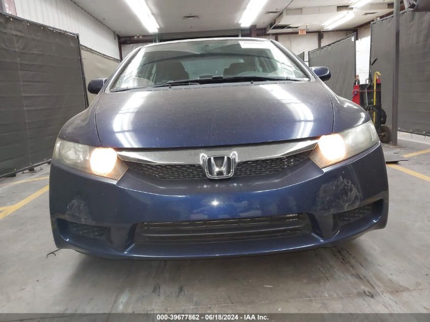 2010 Honda Civic Lx VIN: 19XFA1F50AE077055 Lot: 39677862