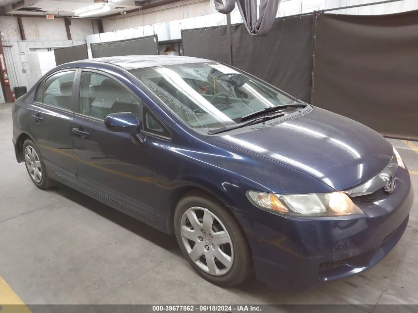 2010 Honda Civic Lx VIN: 19XFA1F50AE077055 Lot: 39677862