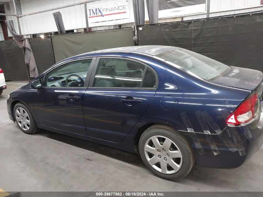 2010 Honda Civic Lx VIN: 19XFA1F50AE077055 Lot: 39677862