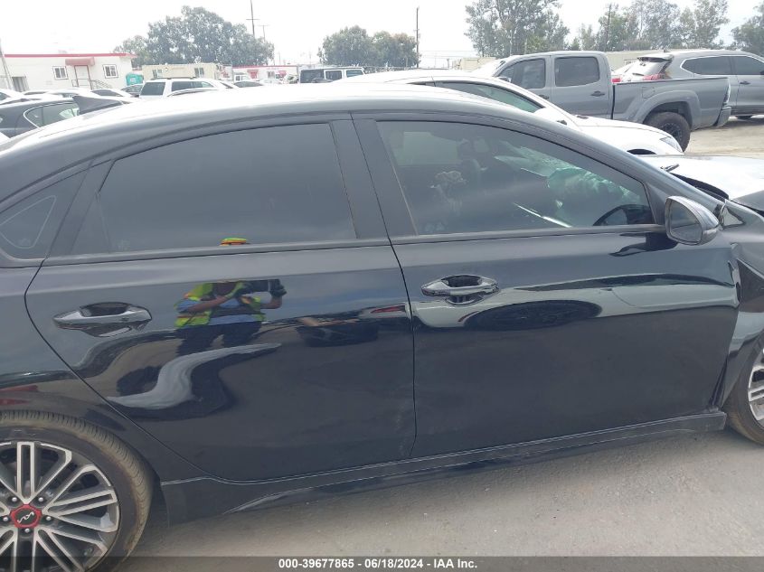 2023 Kia Forte Gt VIN: 3KPF44ACXPE652303 Lot: 39677865