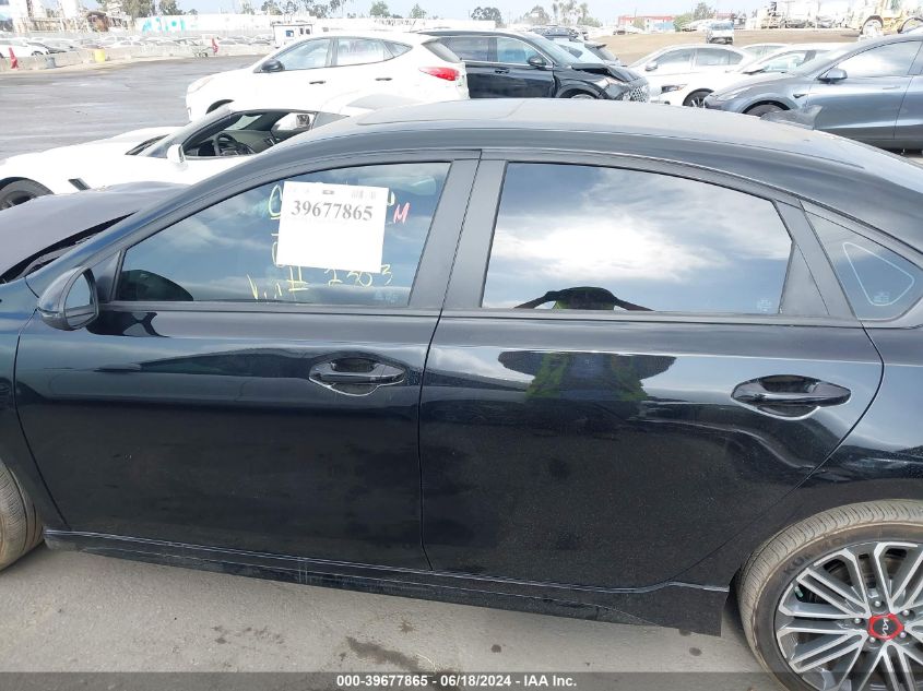 2023 Kia Forte Gt VIN: 3KPF44ACXPE652303 Lot: 39677865