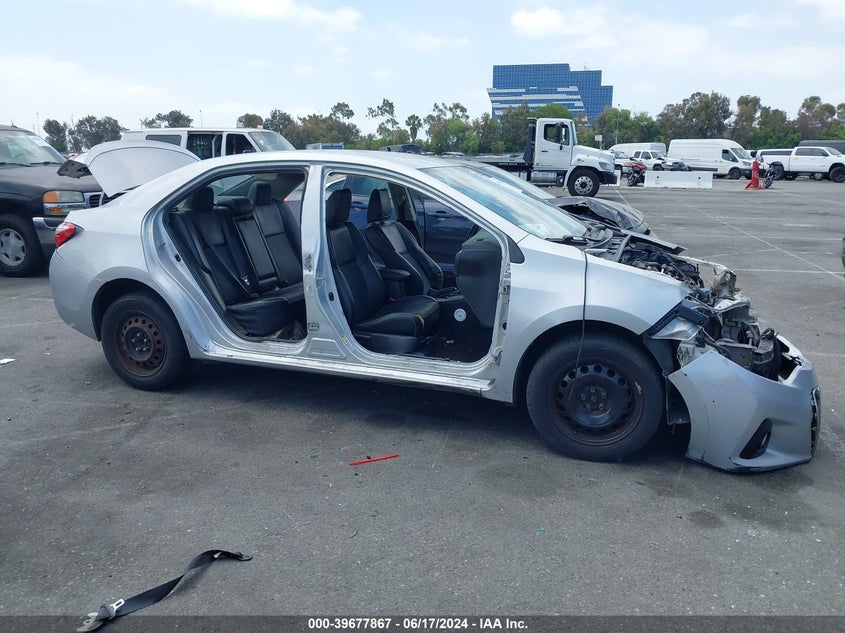 2015 Toyota Corolla S Plus VIN: 5YFBURHE8FP260355 Lot: 39677867