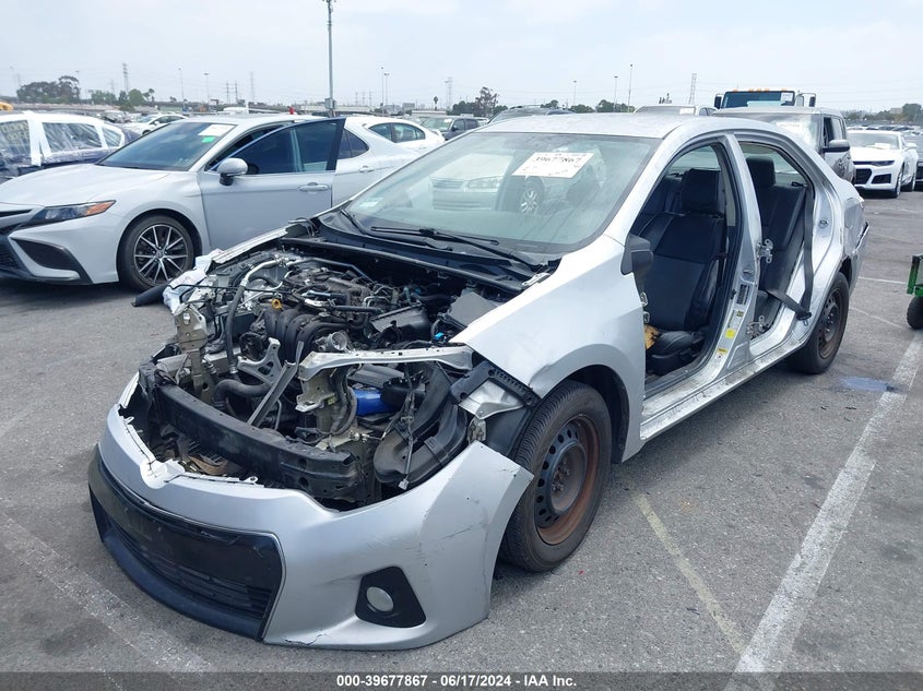 2015 Toyota Corolla S Plus VIN: 5YFBURHE8FP260355 Lot: 39677867