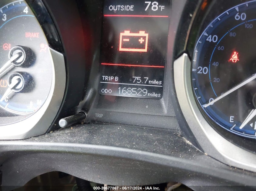 2015 Toyota Corolla S Plus VIN: 5YFBURHE8FP260355 Lot: 39677867