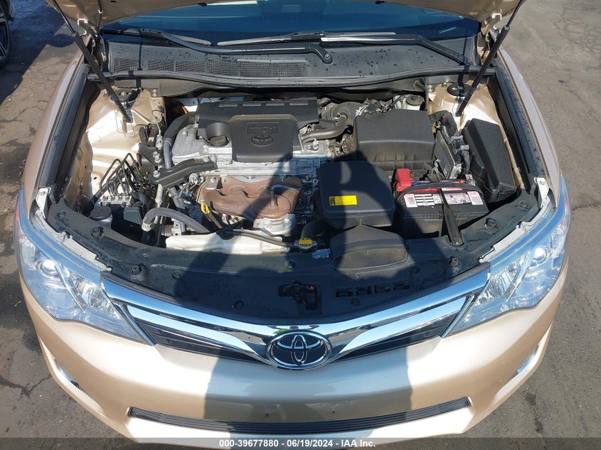 2012 Toyota Camry Xle VIN: 4T4BF1FK3CR246514 Lot: 39677880