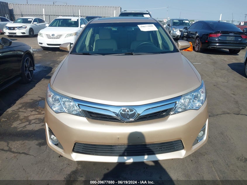 2012 Toyota Camry Xle VIN: 4T4BF1FK3CR246514 Lot: 39677880