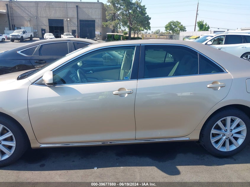 2012 Toyota Camry Xle VIN: 4T4BF1FK3CR246514 Lot: 39677880