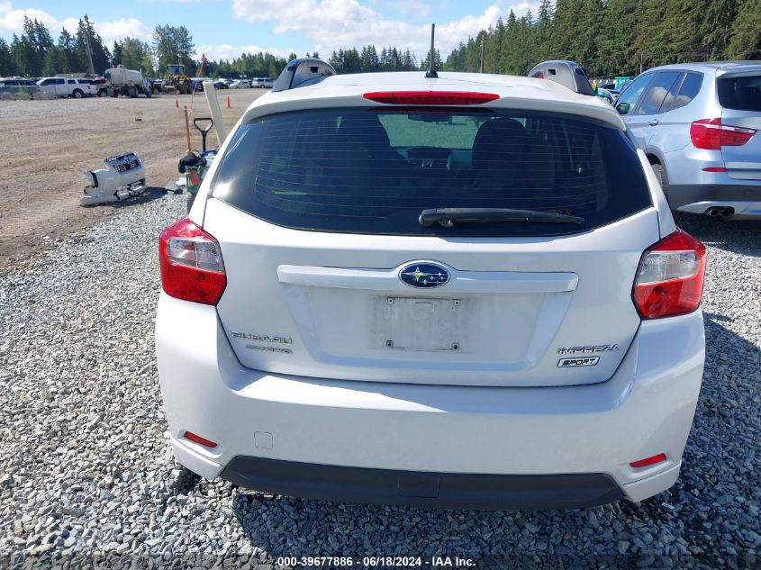 2012 Subaru Impreza 2.0I Sport Premium VIN: JF1GPAL69CH238327 Lot: 39677886