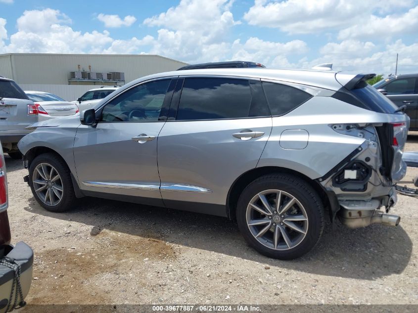 2019 Acura Rdx Technology Package VIN: 5J8TC1H54KL015436 Lot: 39677887