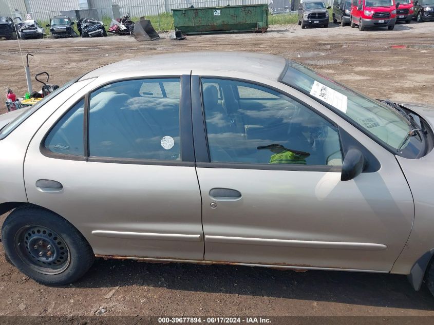 1G1JC524817248409 | 2001 CHEVROLET CAVALIER