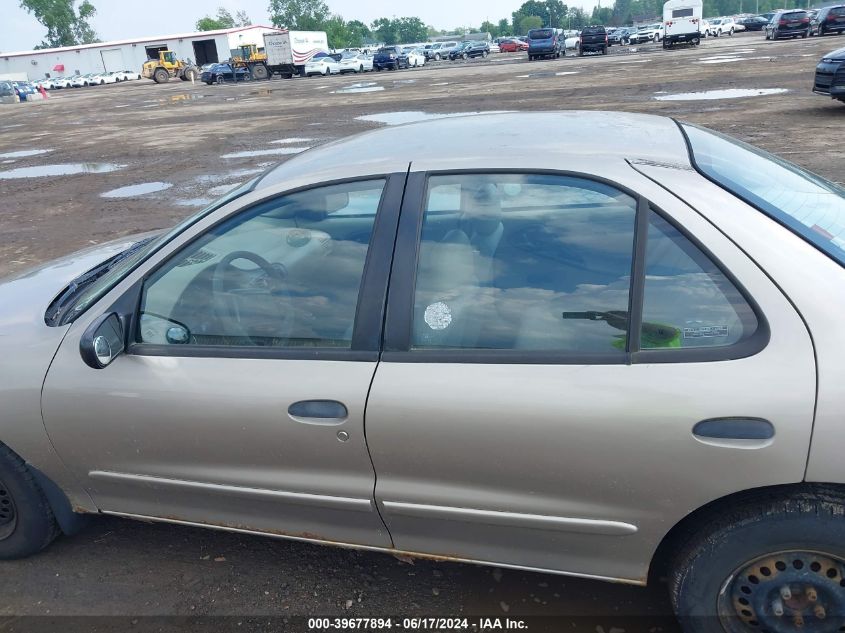 1G1JC524817248409 | 2001 CHEVROLET CAVALIER