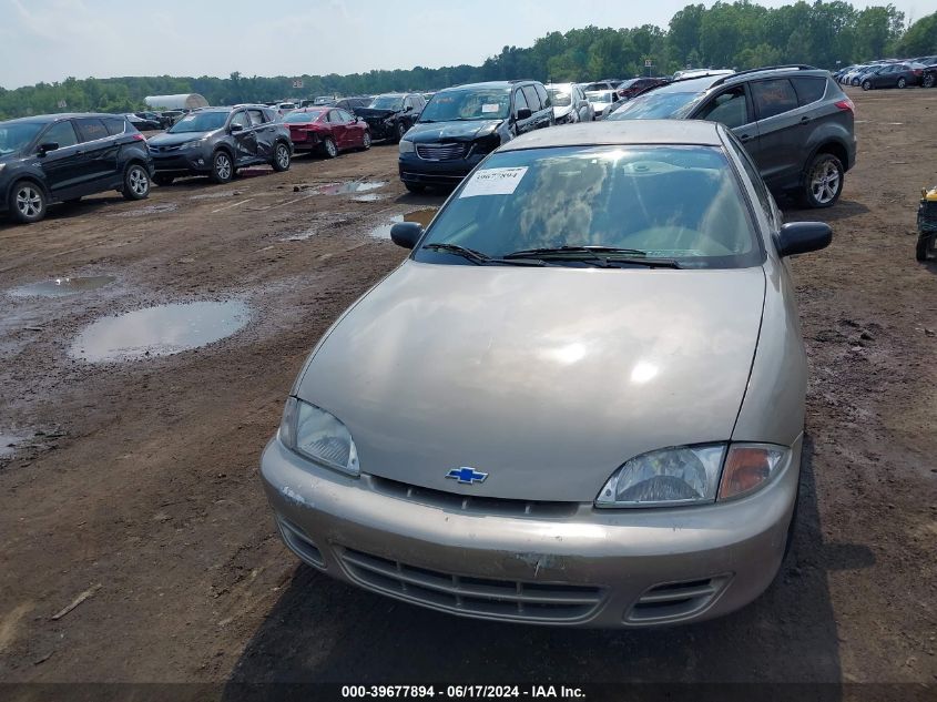 2001 Chevrolet Cavalier VIN: 1G1JC524817248409 Lot: 39677894