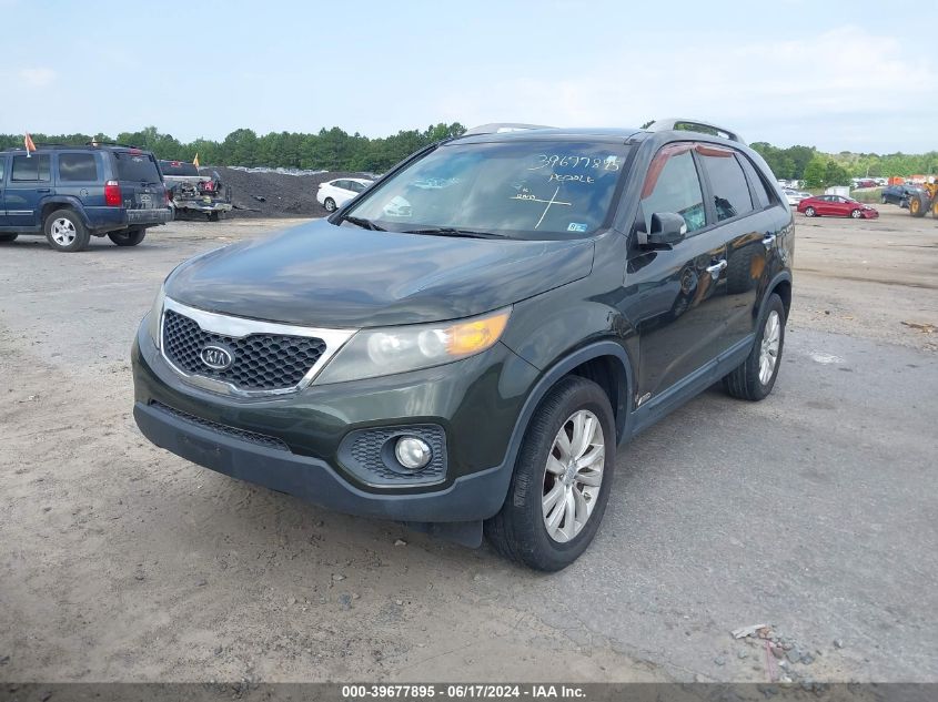 2011 Kia Sorento Ex V6 VIN: 5XYKUDA25BG150770 Lot: 39677895