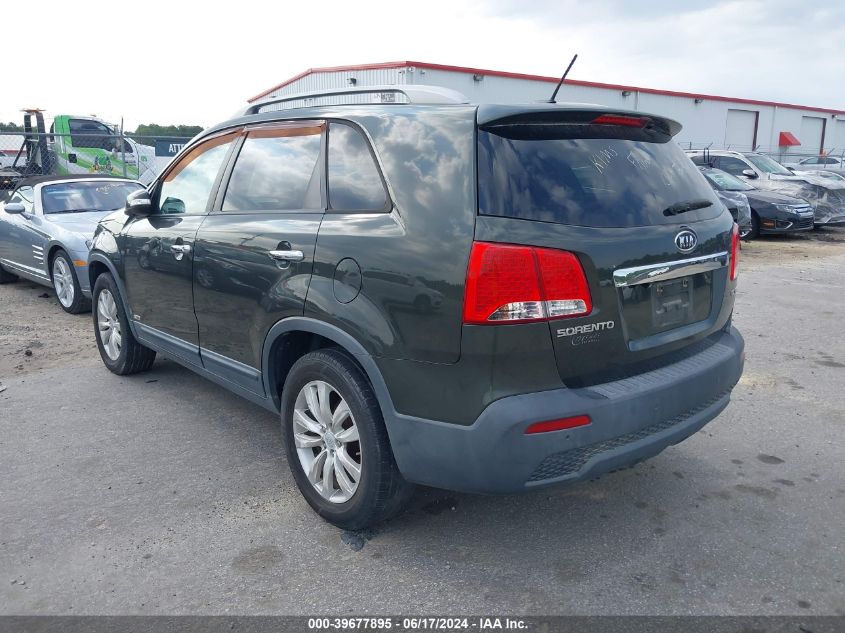 2011 Kia Sorento Ex V6 VIN: 5XYKUDA25BG150770 Lot: 39677895