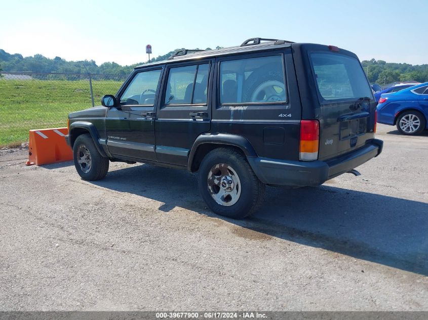 1999 Jeep Cherokee Classic/Sport VIN: 1J4FF68S3XL511254 Lot: 39677900