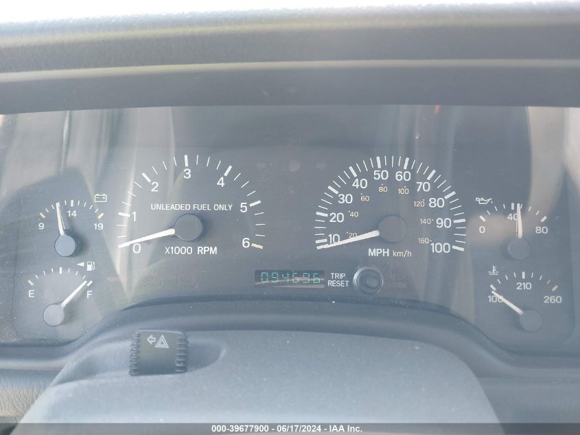 1999 Jeep Cherokee Classic/Sport VIN: 1J4FF68S3XL511254 Lot: 39677900