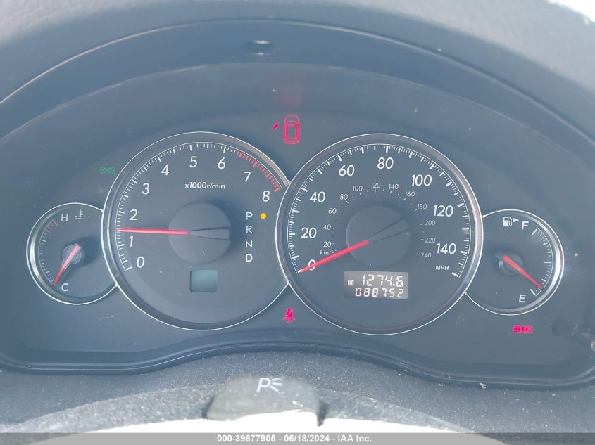 2008 Subaru Outback 2.5I/2.5I L.l. Bean Edition VIN: 4S4BP61CX87348841 Lot: 39677905