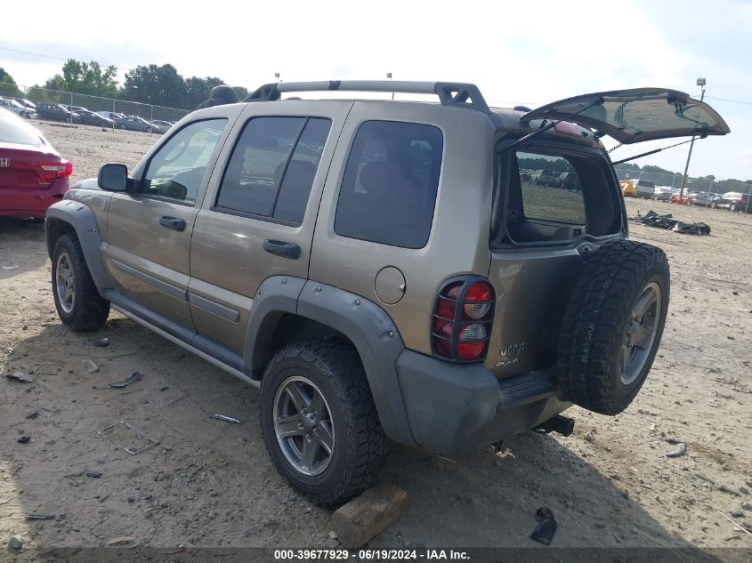 2005 Jeep Liberty Renegade VIN: 1J8GL38K55W677717 Lot: 39677929