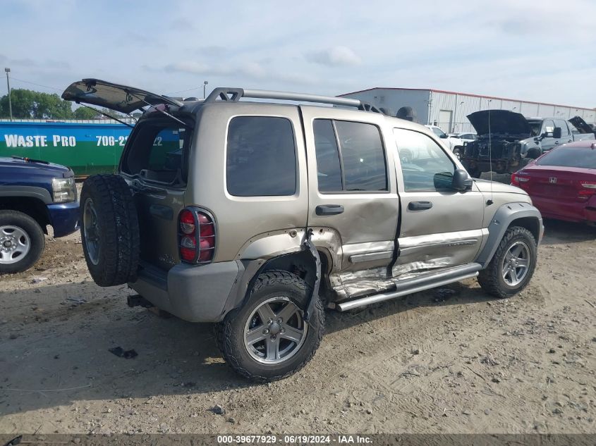 2005 Jeep Liberty Renegade VIN: 1J8GL38K55W677717 Lot: 39677929