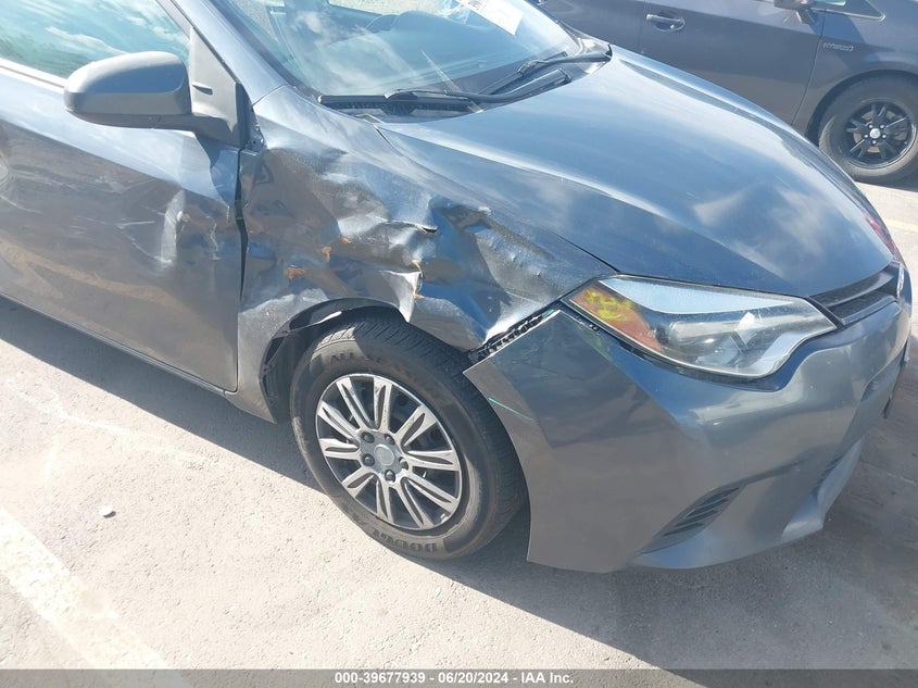 2014 TOYOTA COROLLA L/LE/LE PLS/PRM/S/S PLS - 5YFBURHEXEP128342