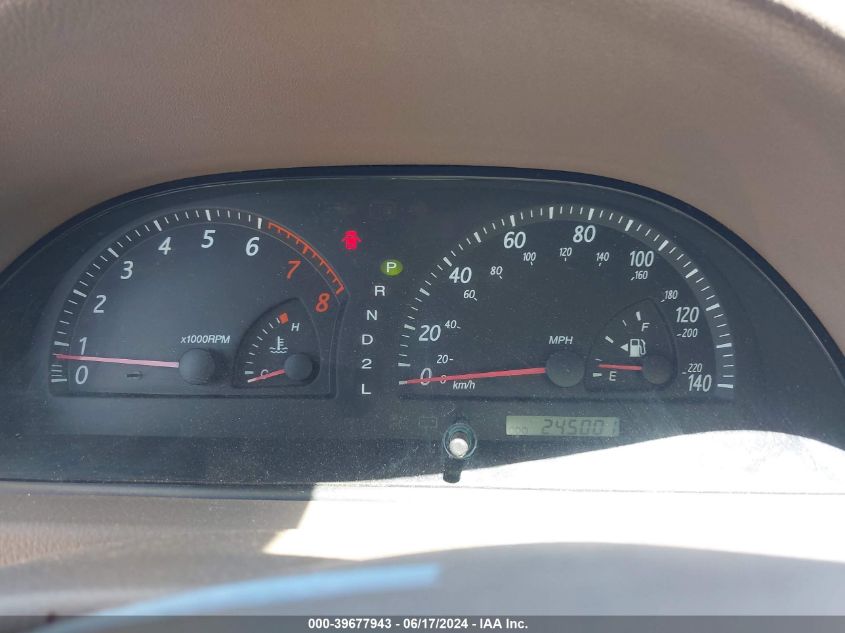 2003 Toyota Camry Le/Xle/Se VIN: 4T1BE32K03U259400 Lot: 39677943