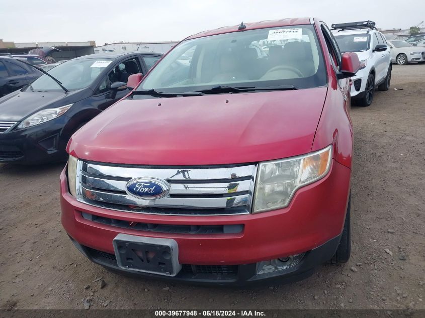 2007 Ford Edge Sel VIN: 2FMDK38C57BA51395 Lot: 39677948