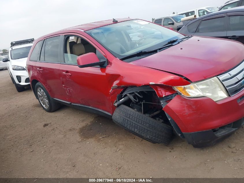 2007 Ford Edge Sel VIN: 2FMDK38C57BA51395 Lot: 39677948