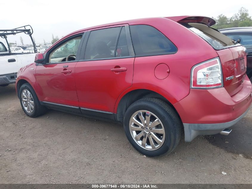 2007 Ford Edge Sel VIN: 2FMDK38C57BA51395 Lot: 39677948