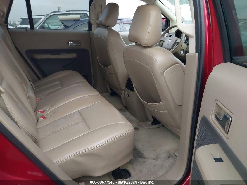 2007 Ford Edge Sel VIN: 2FMDK38C57BA51395 Lot: 39677948