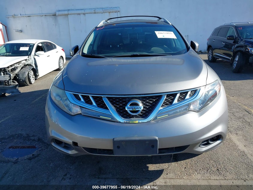 2011 Nissan Murano Sv VIN: JN8AZ1MWXBW180641 Lot: 39677955