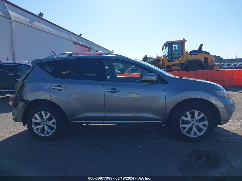 2011 Nissan Murano Sv VIN: JN8AZ1MWXBW180641 Lot: 39677955