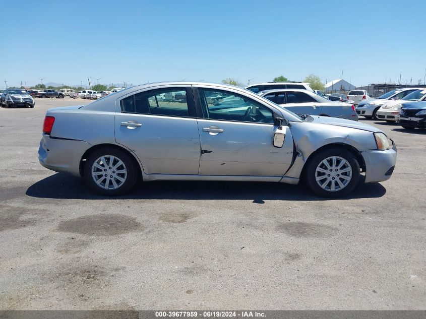 2012 Mitsubishi Galant Fe VIN: 4A32B2FF4CE022629 Lot: 39677959