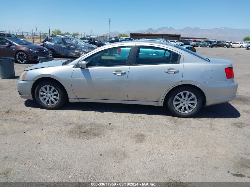 2012 Mitsubishi Galant Fe VIN: 4A32B2FF4CE022629 Lot: 39677959