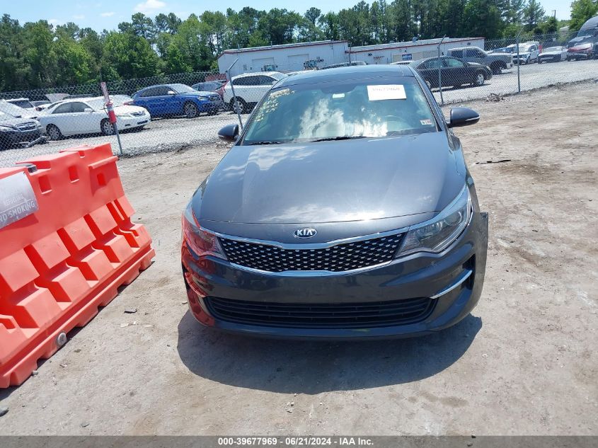 2018 Kia Optima Ex VIN: 5XXGU4L34JG227790 Lot: 39677969