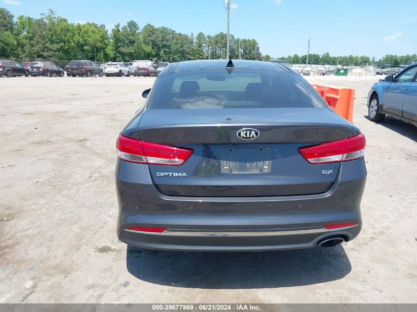 2018 Kia Optima Ex VIN: 5XXGU4L34JG227790 Lot: 39677969