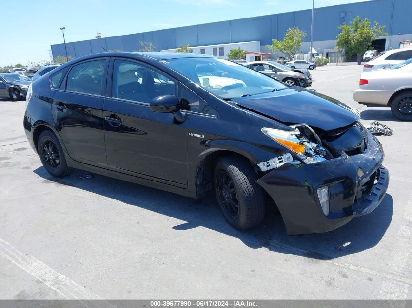 2015 Toyota Prius Three VIN: JTDKN3DU1F0456851 Lot: 39677990