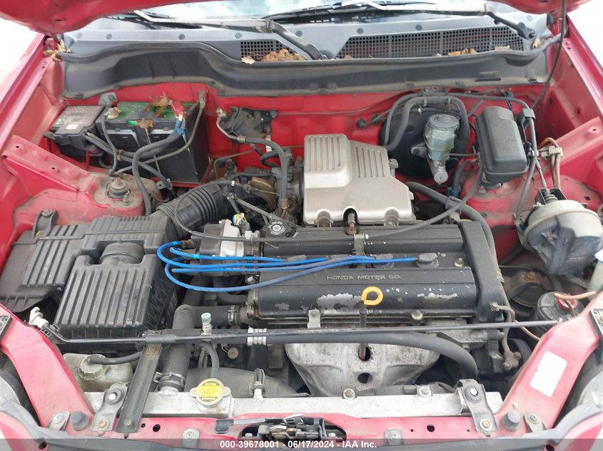 2000 Honda Cr-V Lx VIN: JHLRD1849YS017794 Lot: 39678001