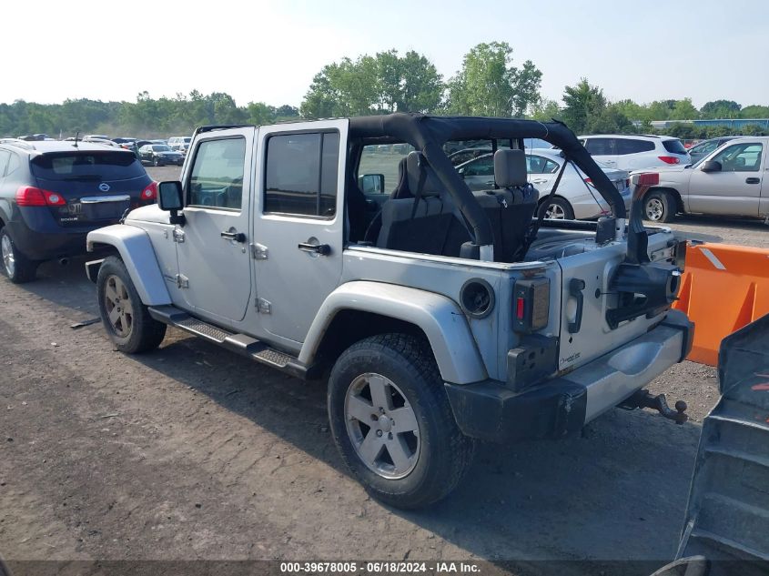 2008 Jeep Wrangler Unlimited Sahara VIN: 1J4GA591X8L553621 Lot: 39678005