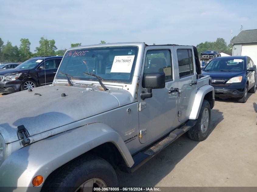 2008 Jeep Wrangler Unlimited Sahara VIN: 1J4GA591X8L553621 Lot: 39678005