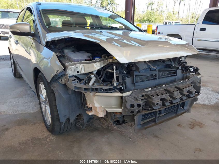 2015 Ford Focus Se VIN: 1FADP3F21FL205587 Lot: 39678011