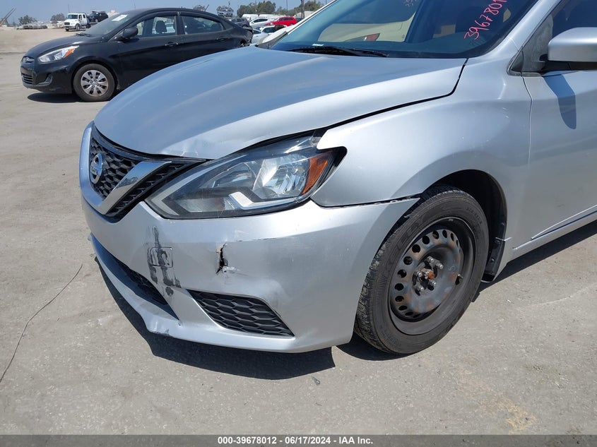 2016 Nissan Sentra Sv VIN: 3N1AB7AP9GY309018 Lot: 39678012